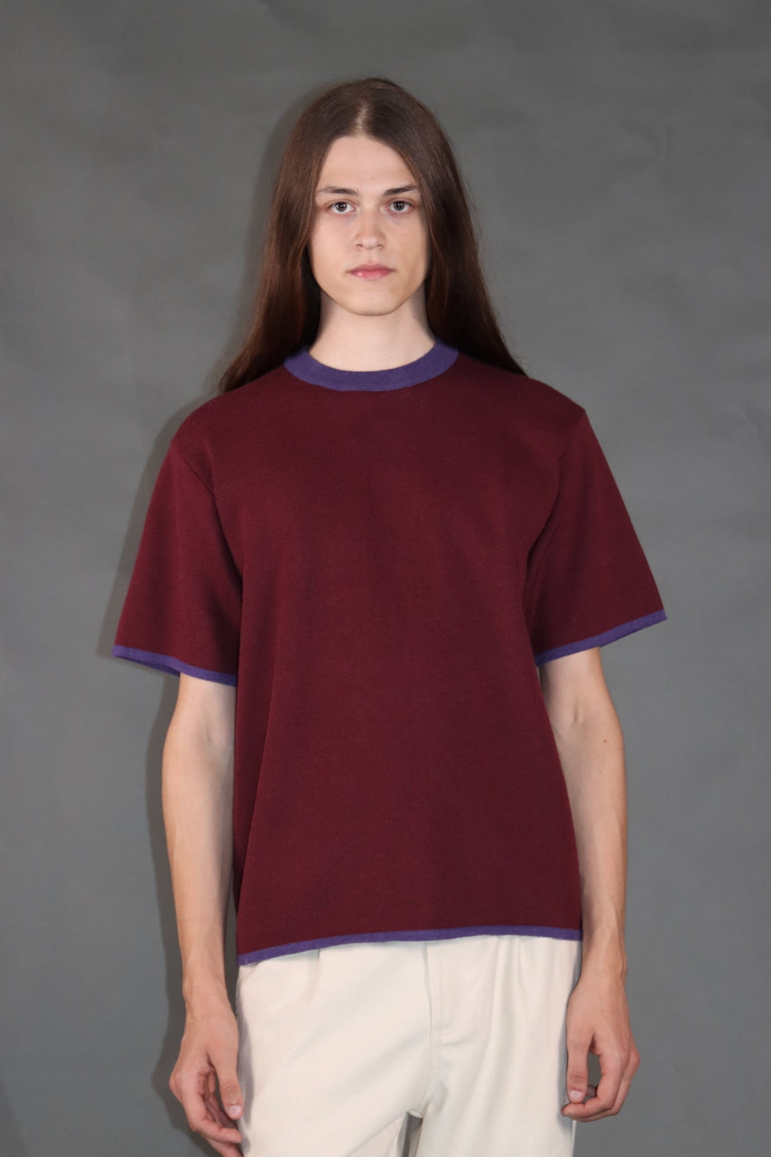 SHORT SLEEVE SWEATER