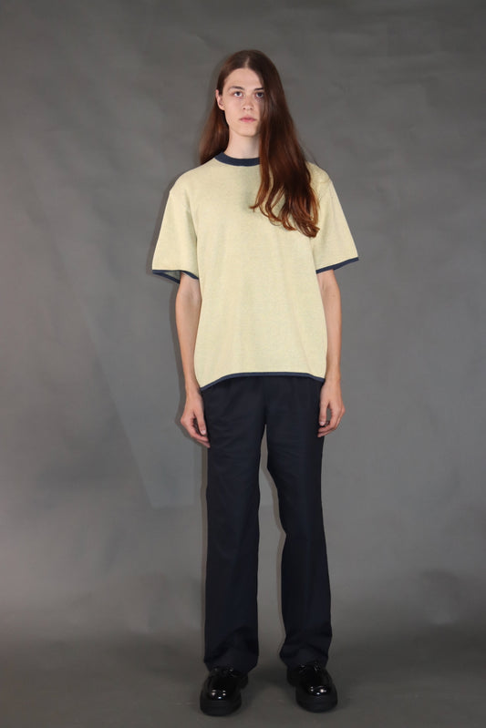 SHORT SLEEVE SWEATER